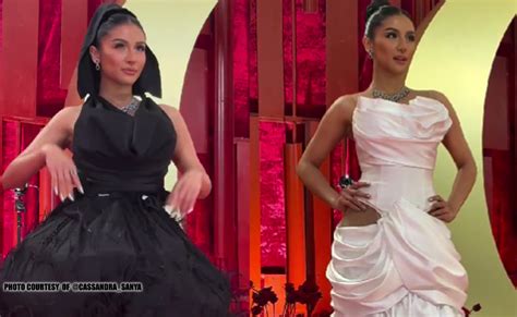 Sanya Lopez is beautiful in white at GMA Gala 2024 .
